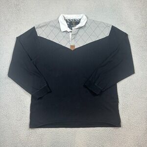 Vintage Arthur Guinness Oversized Striped Rugby Sweatshirt Striped Polo Size 3XL